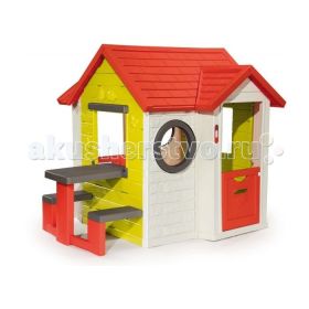 Игровой детский домик со столом Smoby