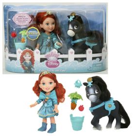 Disney Princess 755060 Принцессы Дисней Малышка с конем 15 см (в ассортименте) Disney Princess