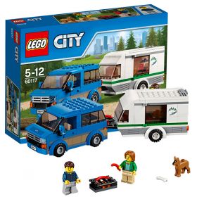 Lego City 60117 Конструктор Лего Город Фургон и дом на колёсах LEGO