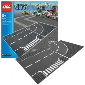 Lego City 7281 Конструктор Лего Город Т-образная развязка LEGO